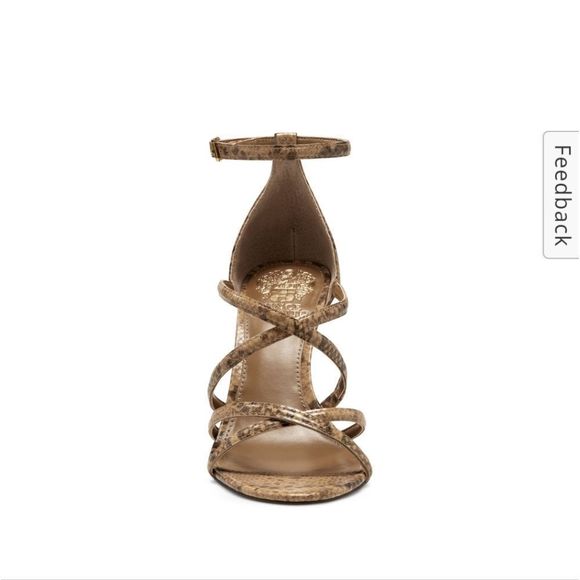 Vince camuto snakeskin heeled sandals - Picture 3 of 5